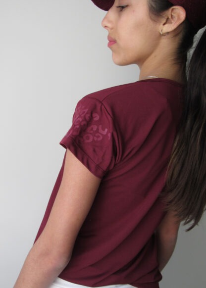 Remera Burdeos Print - Image 6