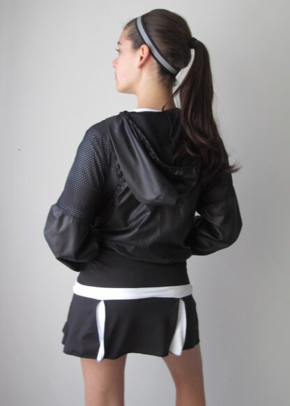Pollera Milán Lisa Negra - Image 4