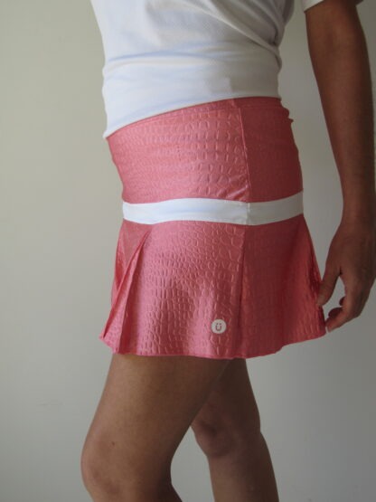 Pollera Milán Labrada Rosa - Image 2
