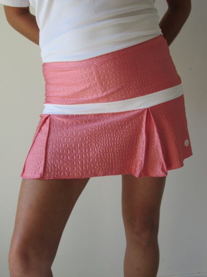 Pollera Milán Labrada Rosa