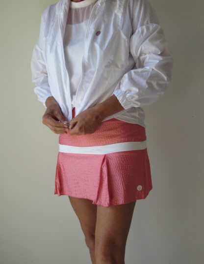 Pollera Milán Labrada Rosa - Image 3