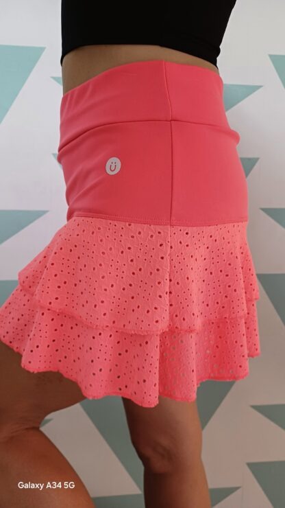 Pollera Valencia (Coral) - Image 6