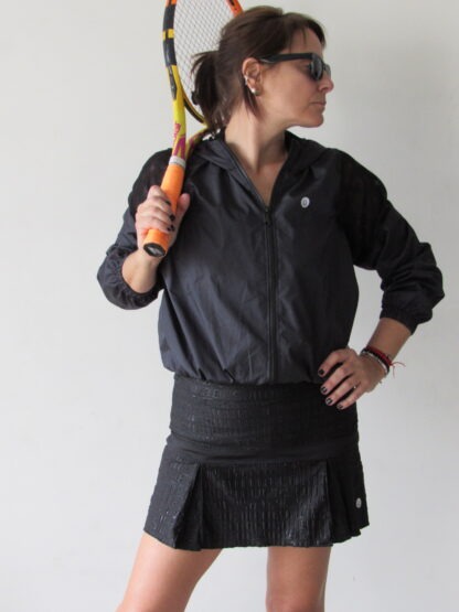 Rompeviento Alaska Negro Lunares