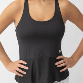 Musculosa Niza Beach Negra